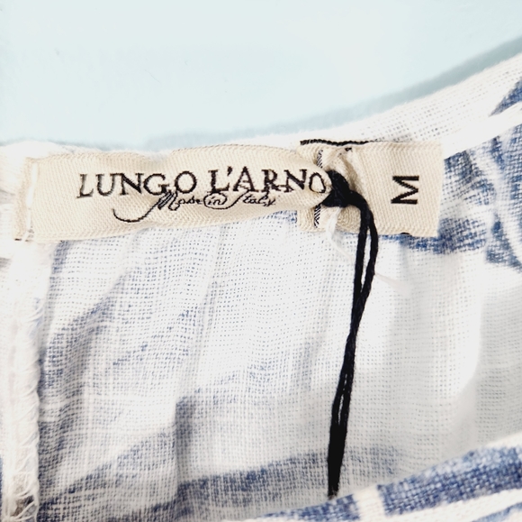 NWT Lungo L'arno Tropical Slip Dress Made in Italy - Picture 8 of 8